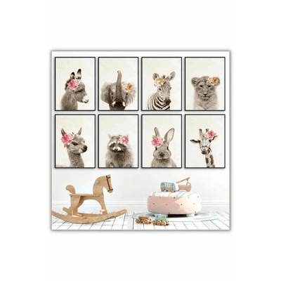 Animal & Flower Canvas Prints - Dinks