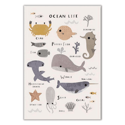 Educational Nordic Style Prints - Dinks