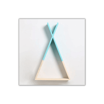 Nordic Wooden Teepee Shelf - Dinks