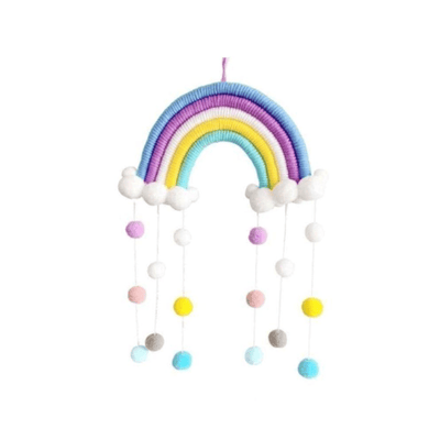 Pompom Rainbow Mobile - Dinks