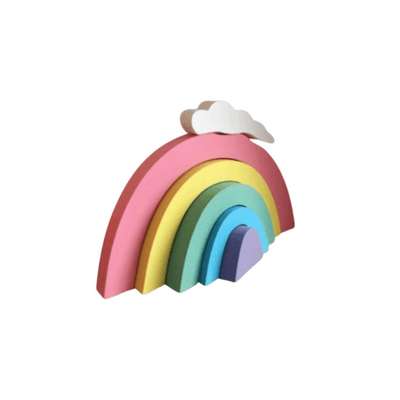 Wooden Rainbow Nursery Decoration - Dinks