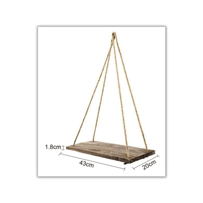 Wooden Swing Shelf - Dinks