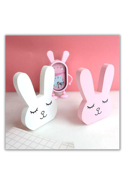 Nordic Style Wooden Bunny Decoration Dinks 