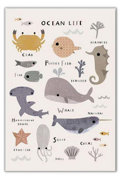 Educational Nordic Style Prints Dinks 