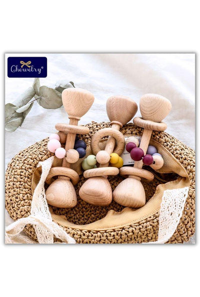 Wooden Rattle Dinks 